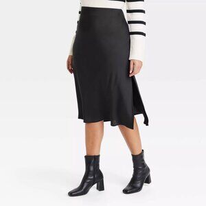 a new day Black A-Line Skirt